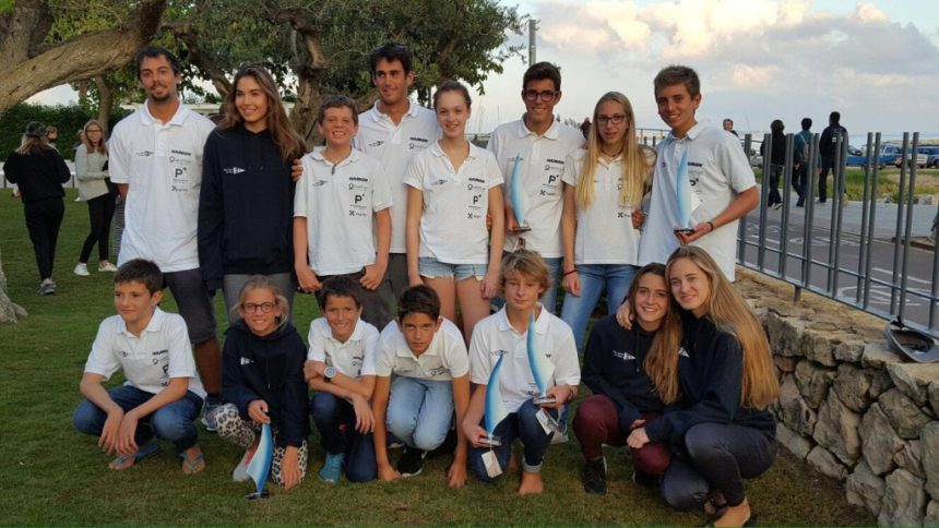 Éxito rotundo del club náutic de sitges en la copa de europa de patín a vela