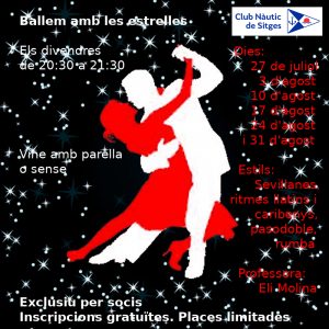 Clases de baile en agosto