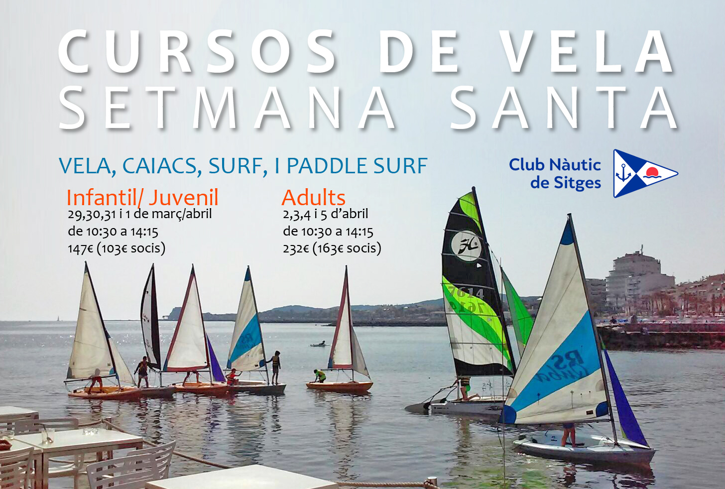 Cursos de Vela per Setmana Santa