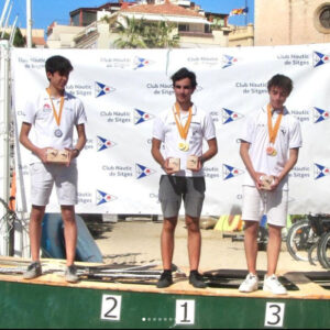 Èxit rotund dels nostres regatistes al Campionat de Catalunya de Patí a Vela Júnior.