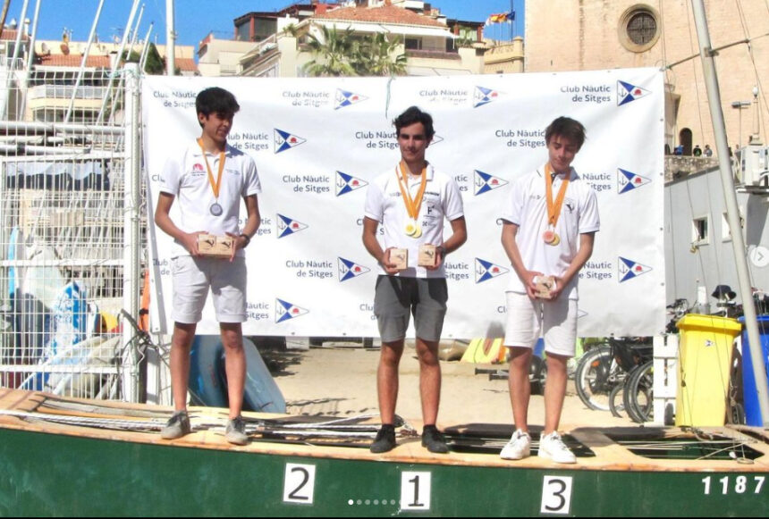 Èxit rotund dels nostres regatistes al Campionat de Catalunya de Patí a Vela Júnior.