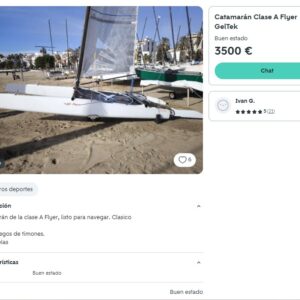 Se vende Catamaran Clase A